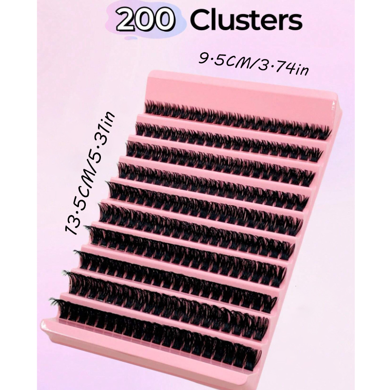 200PCS DIY Eyelash Extensions  - đánh giá và giá Eyelash Extension Supernatural