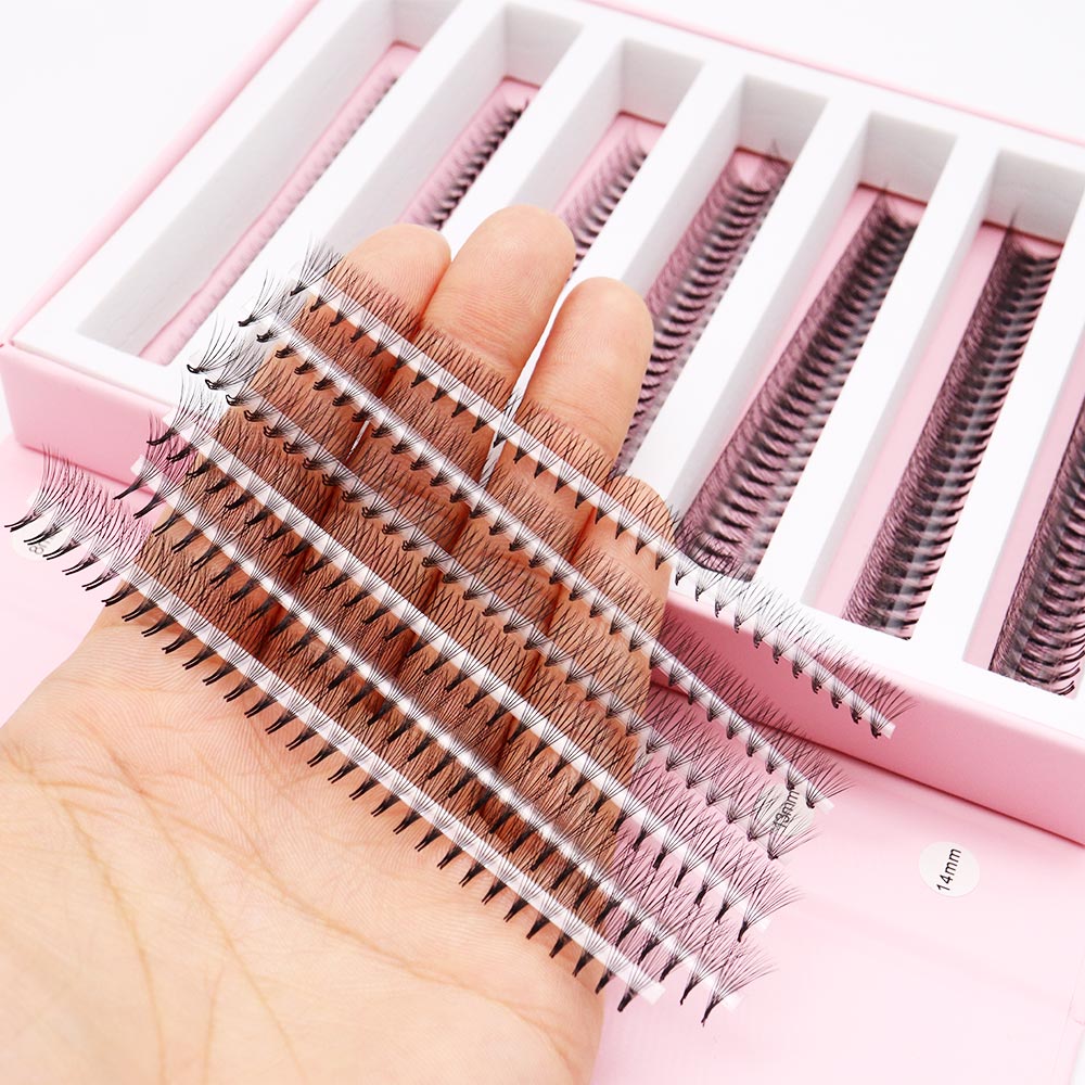 1000Fans Mix Thin Root Narrow  - đánh giá và giá Eyelash Extension Japan