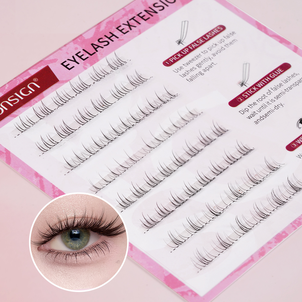 ICONSIGN Soft Natural Black Lo - đánh giá và giá Eyelash Extension Supernatural