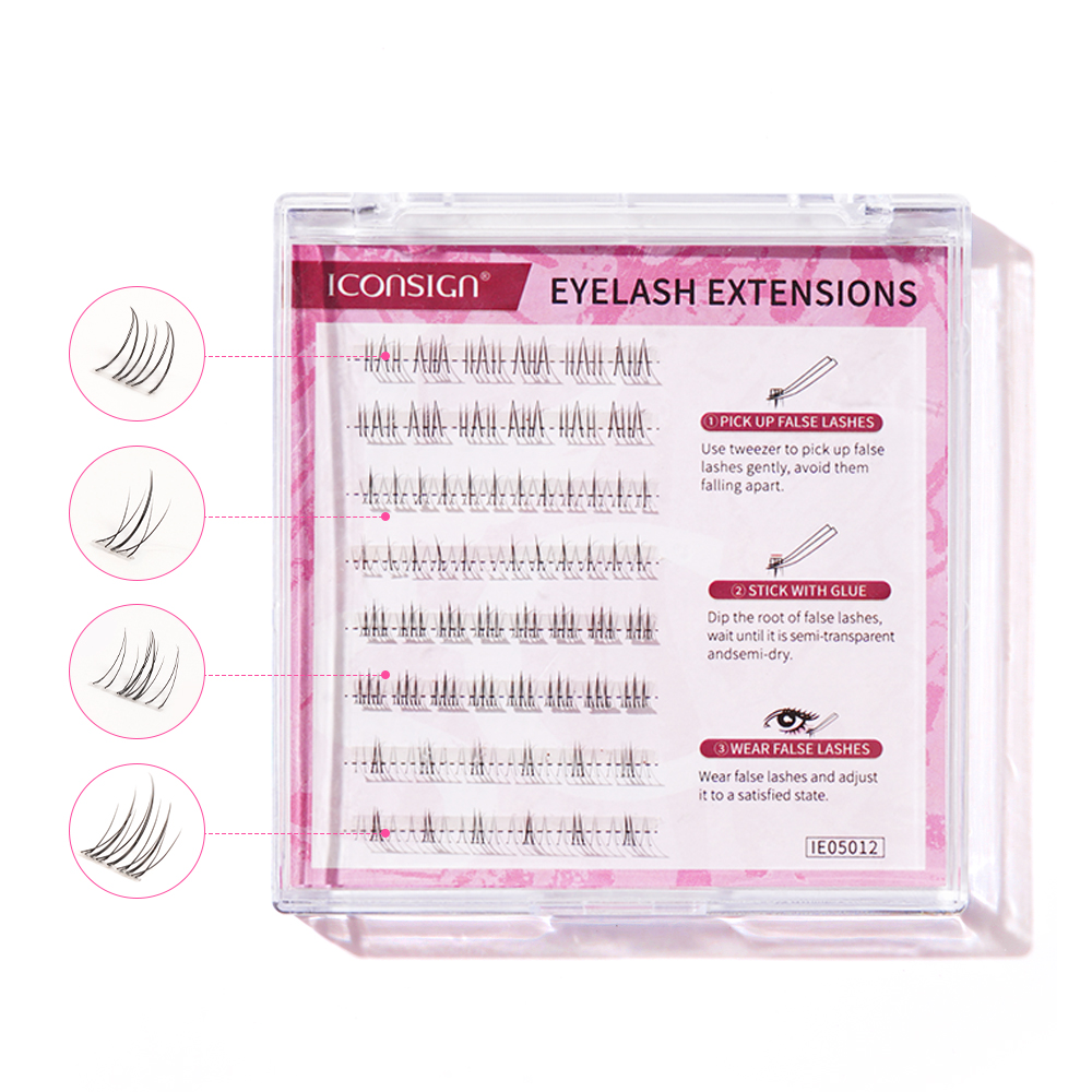 ICONSIGN Soft Natural Black Lo - đánh giá và giá Eyelash Extension Supernatural