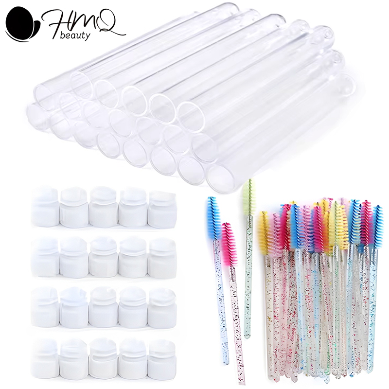 Eyelash Brush Tube With Eyebro - đánh giá và giá Eyelash Extension Options