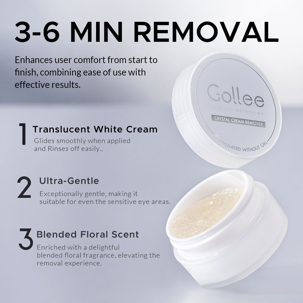 Gollee 5/10 PCS Professional E - đánh giá và giá Lash Removal Cream