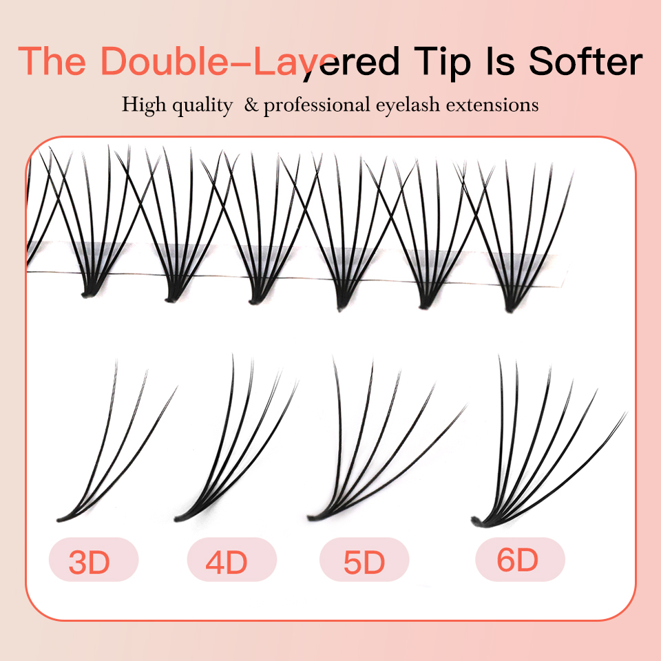 AGUUD Camellia Premade Fans La - đánh giá và giá Eyelash Extension Japan