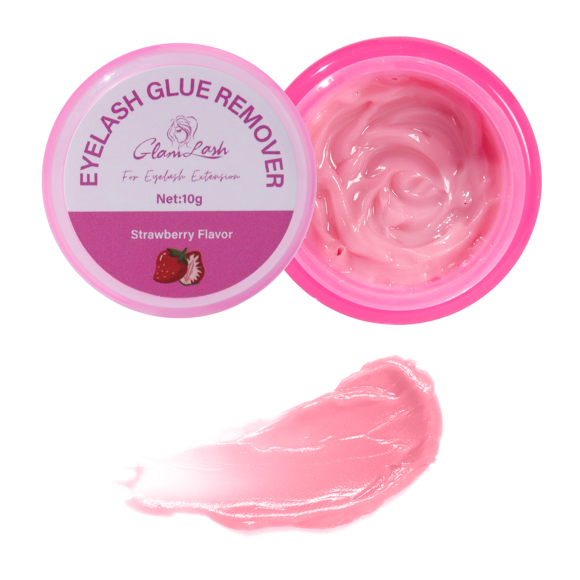 GLAMLASH 10g Fruit Flavour Eye - đánh giá và giá Lash Removal Cream