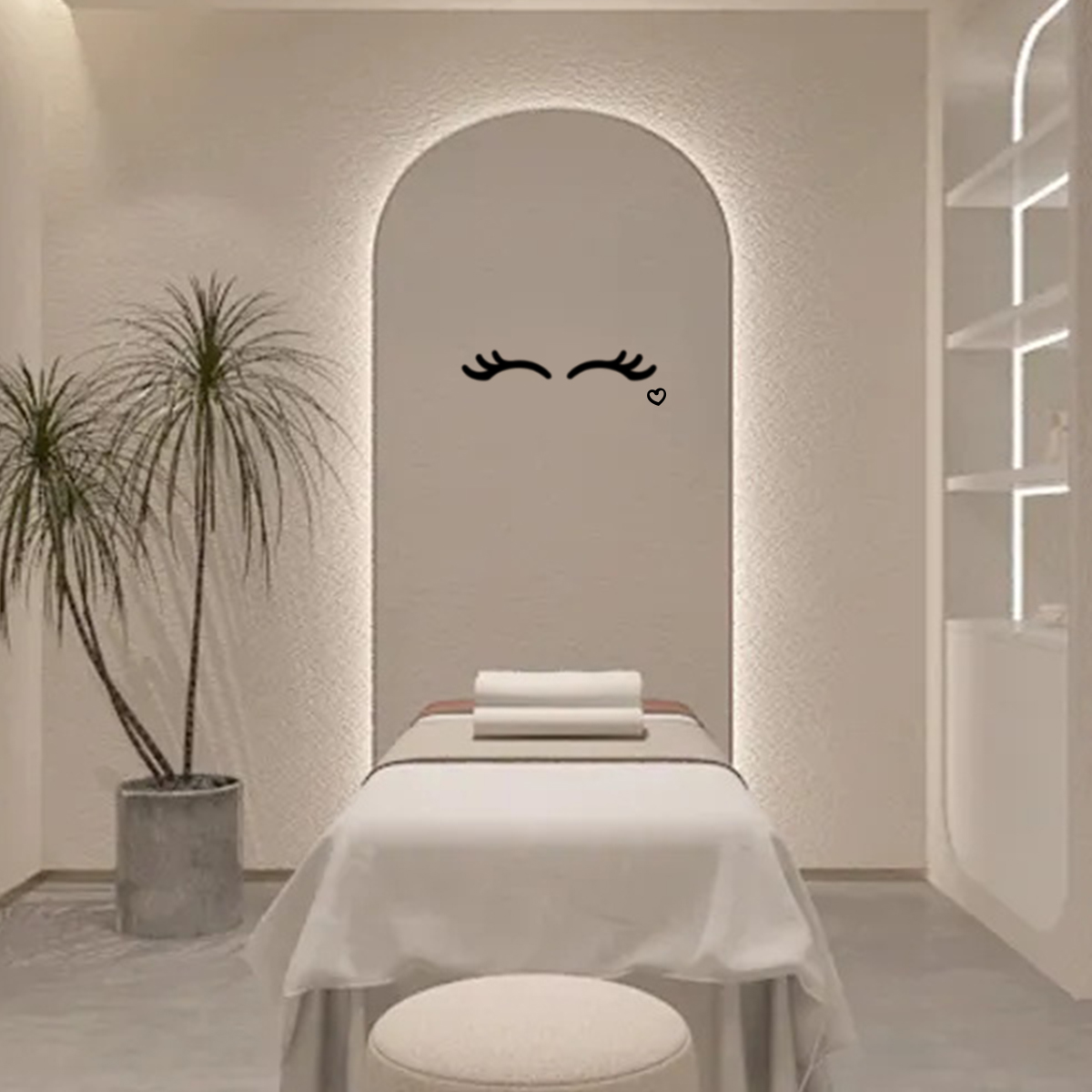 5pairs Eyelashes Wall Sticker  - đánh giá và giá Eyelash Extension Aftercare