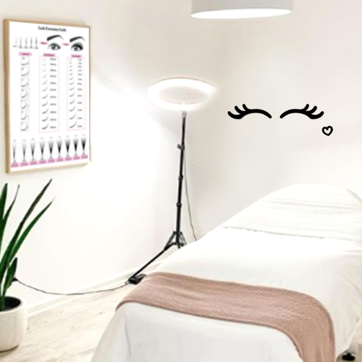 5pairs Eyelashes Wall Sticker  - đánh giá và giá Eyelash Extension Aftercare