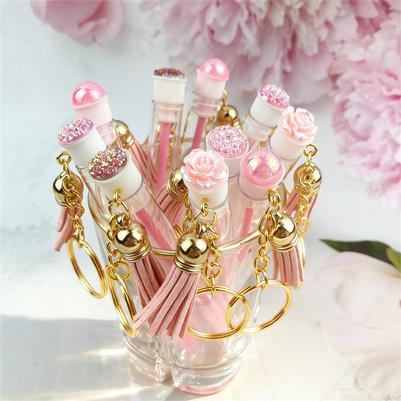Pink Gold Eyelash Brush Tube W - đánh giá và giá Eyelash Extension Options