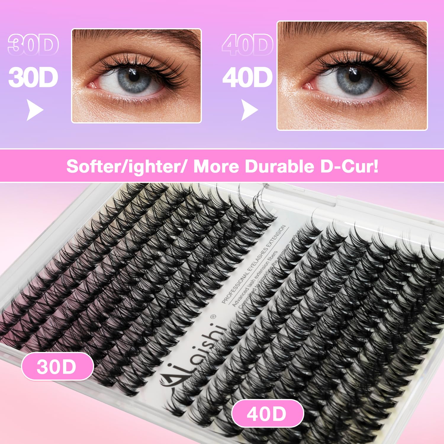 Lash Clusters Kit, DIY Cluster - đánh giá và giá Eyelash Extension Images Free