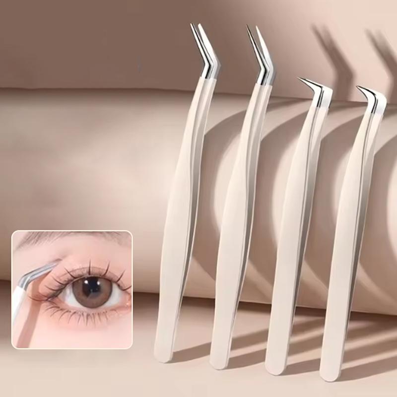False Eyelash Tweezers With St - đánh giá và giá Eyelash Extension Home Service