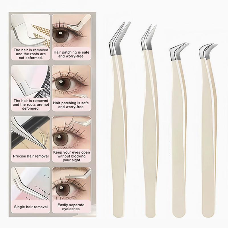 False Eyelash Tweezers With St - đánh giá và giá Eyelash Extension Home Service
