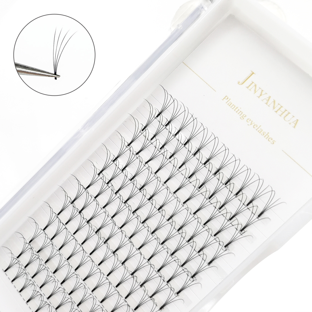 False Lashes Premade Russian V - đánh giá và giá Eyelash Extension Japan