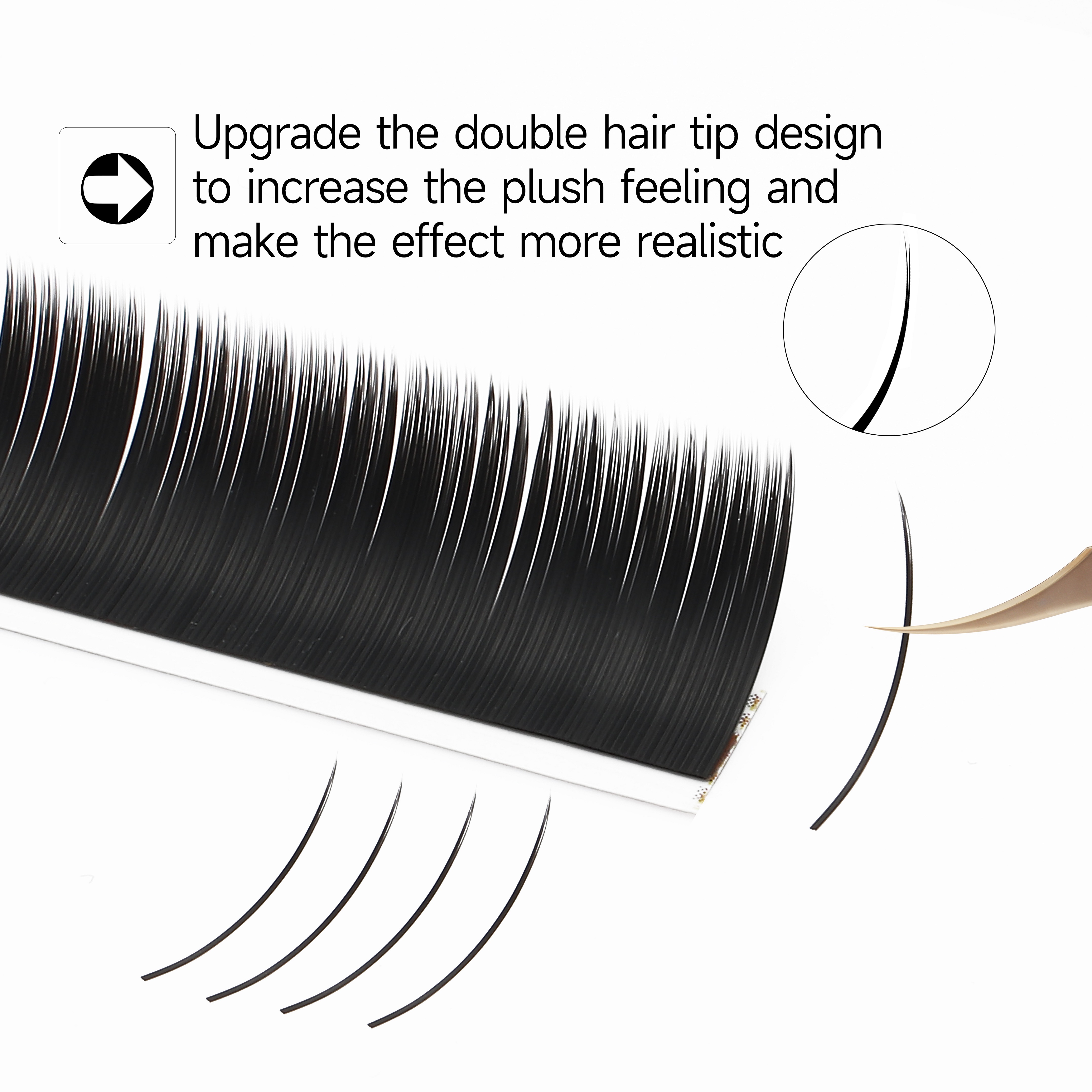 XIUSUZAKI Flat Ellipse Eyelash - đánh giá và giá Eyelash Extension Supernatural
