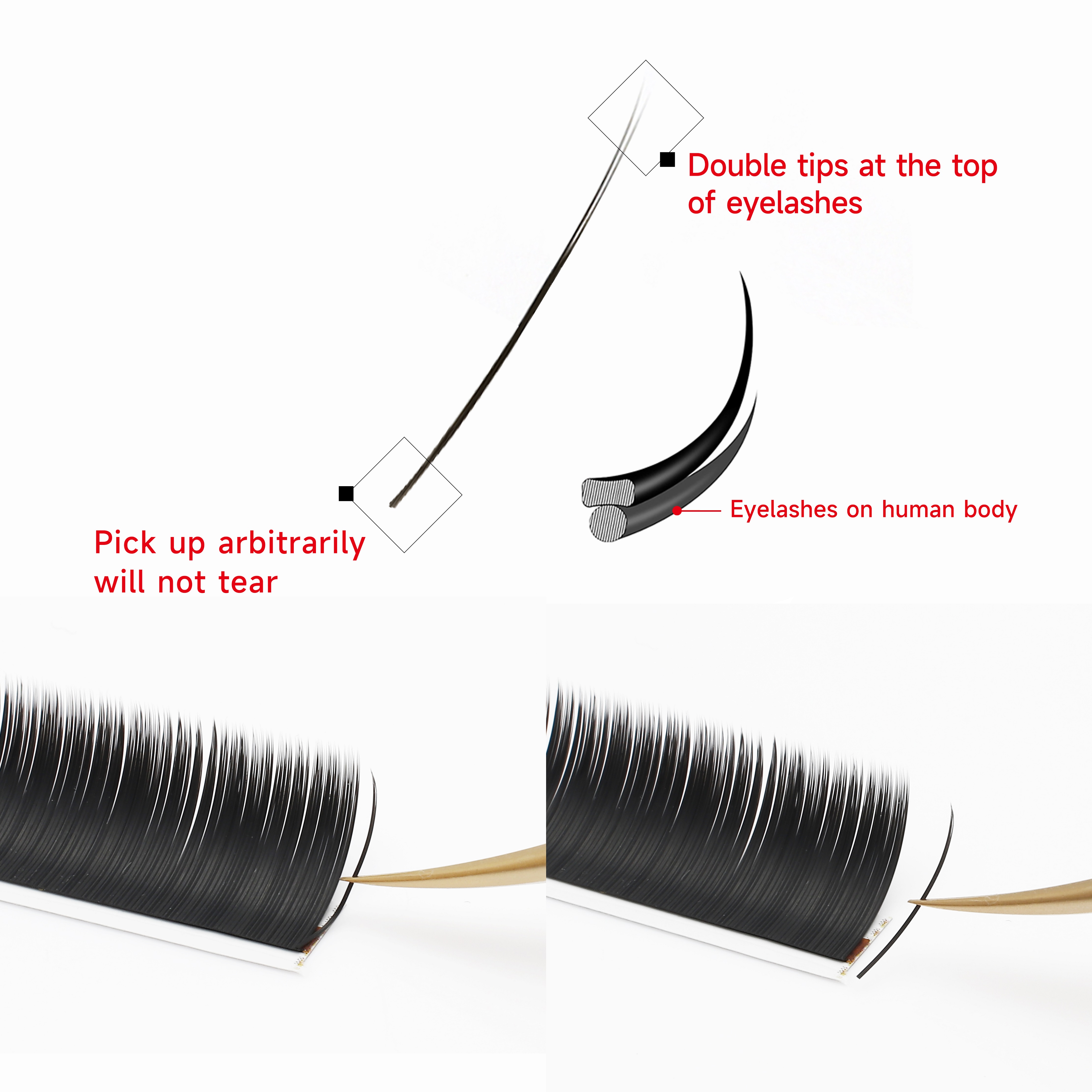 XIUSUZAKI Flat Ellipse Eyelash - đánh giá và giá Eyelash Extension Supernatural