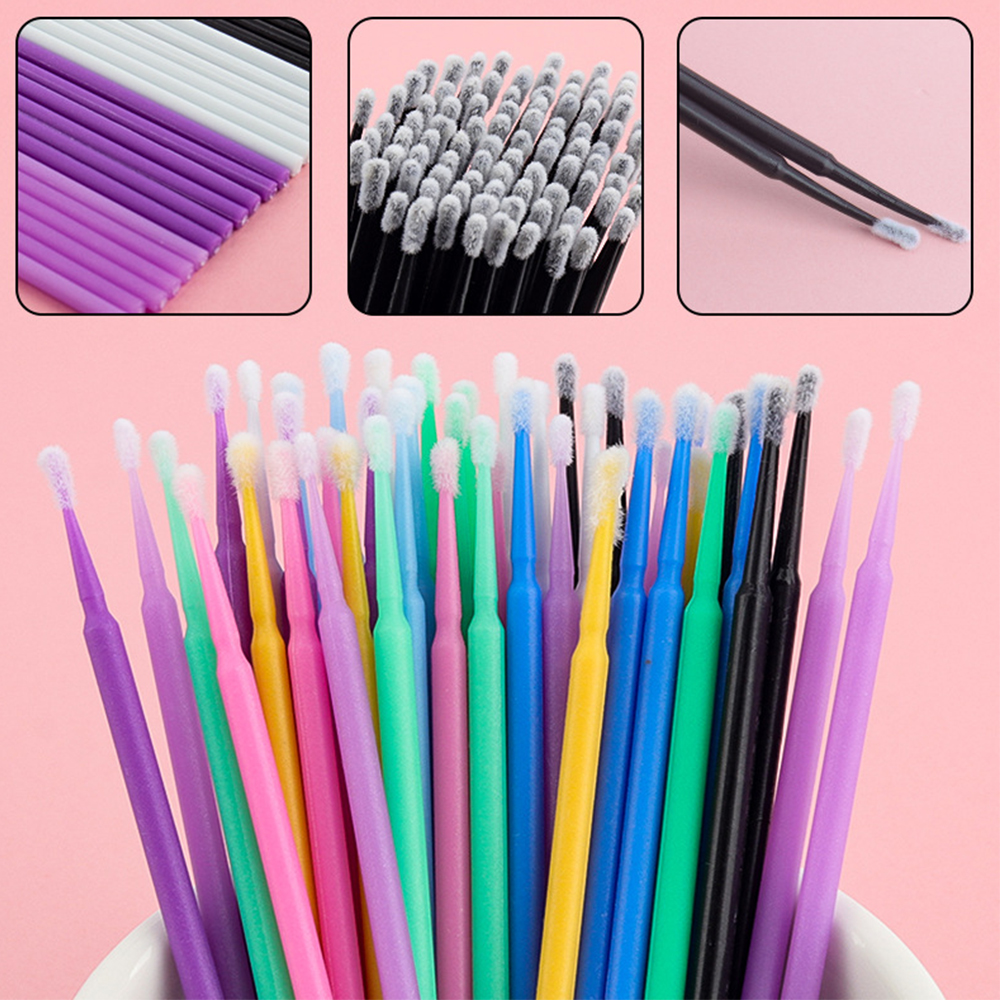 500/1000PCS Micro Brushes Eyel - đánh giá và giá Eyelash Extension Options