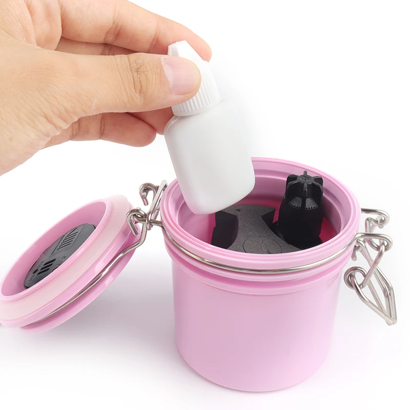 Eyelash Extension Glue Storage - đánh giá và giá Lash Adhesive Glue