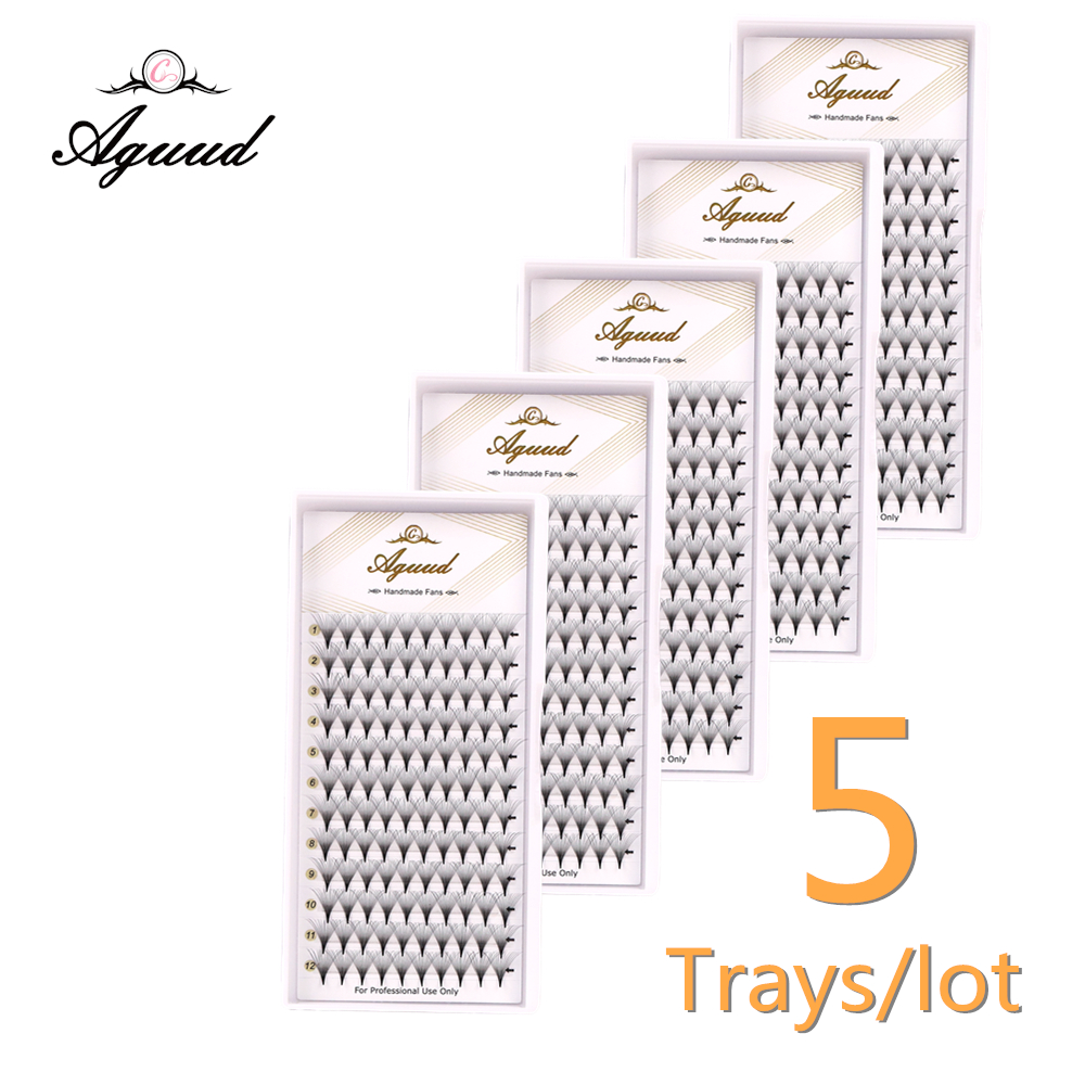 AGUUD 5 trays/lot Thin Roots S - đánh giá và giá Eyelash Extension Japan