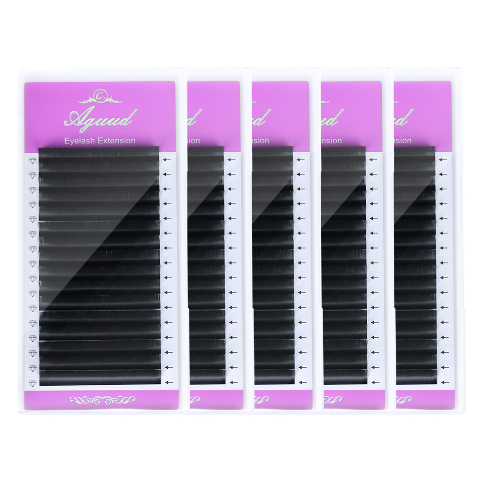AGUUD 5 trays/lot NEW Super Ma - đánh giá và giá Eyelash Extension Supernatural