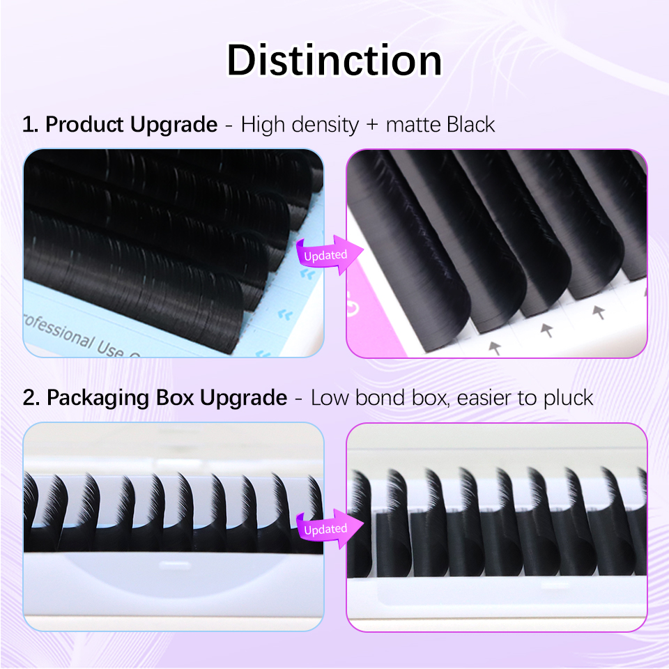 AGUUD 5 trays/lot NEW Super Ma - đánh giá và giá Eyelash Extension Supernatural