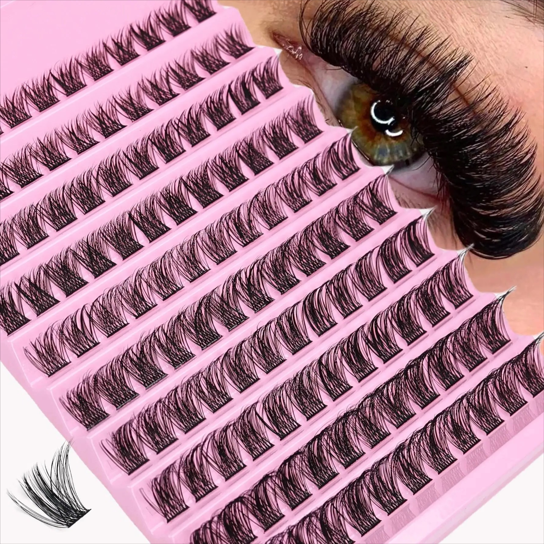 Lash Clusters D Curl Individua - đánh giá và giá Eyelash Extension Home Service