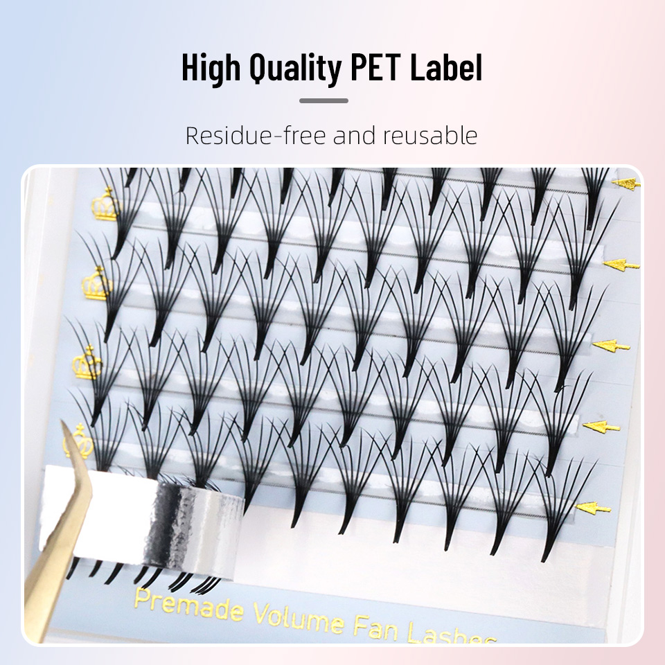 Flat Premade Eyelash Fan 3D 4D - đánh giá và giá Eyelash Extension Japan