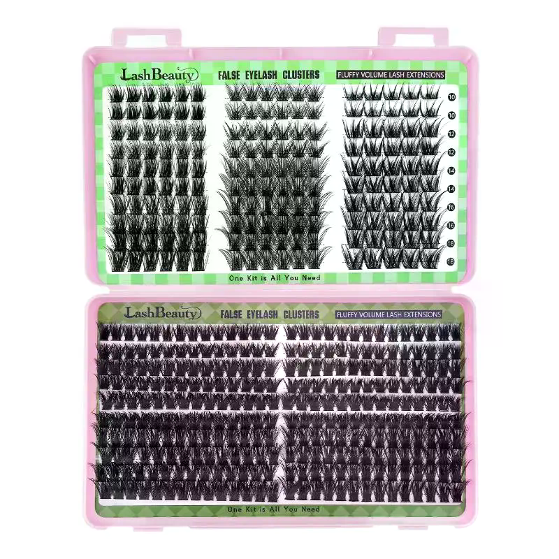 Natural Look False Eyelashes W - đánh giá và giá Eyelash Extension Wispy