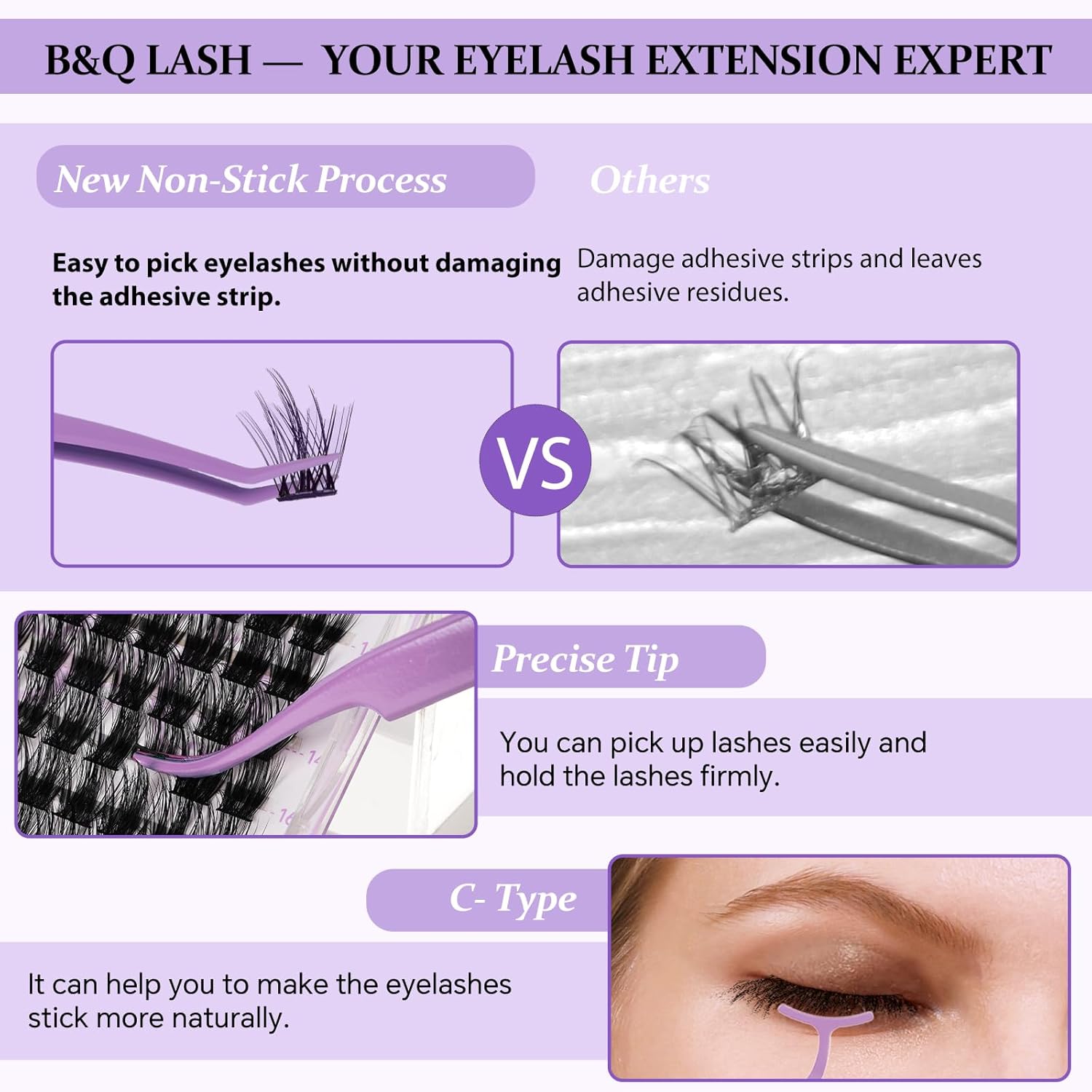 Eyelash Applicator Tool Kit 3  - đánh giá và giá Eyelash Extension Images Free