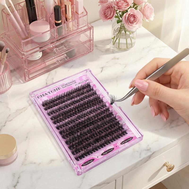 Wispy D Curl Cluster Lashes 14 - đánh giá và giá Eyelash Extension Wispy