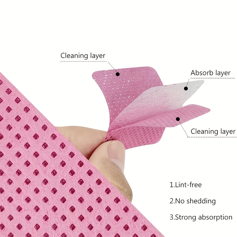 50/100/200pcs Lint-Free Nail W - đánh giá và giá Lash Removal Cream