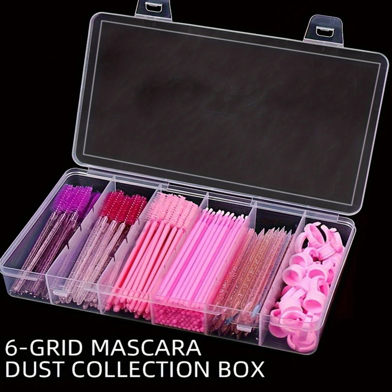 6-compartment storage box, pla - đánh giá và giá Eyelash Extension Aftercare