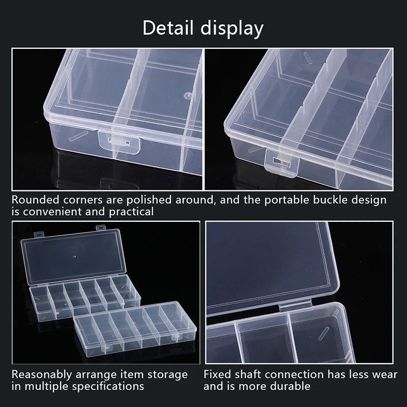 6-compartment storage box, pla - đánh giá và giá Eyelash Extension Aftercare