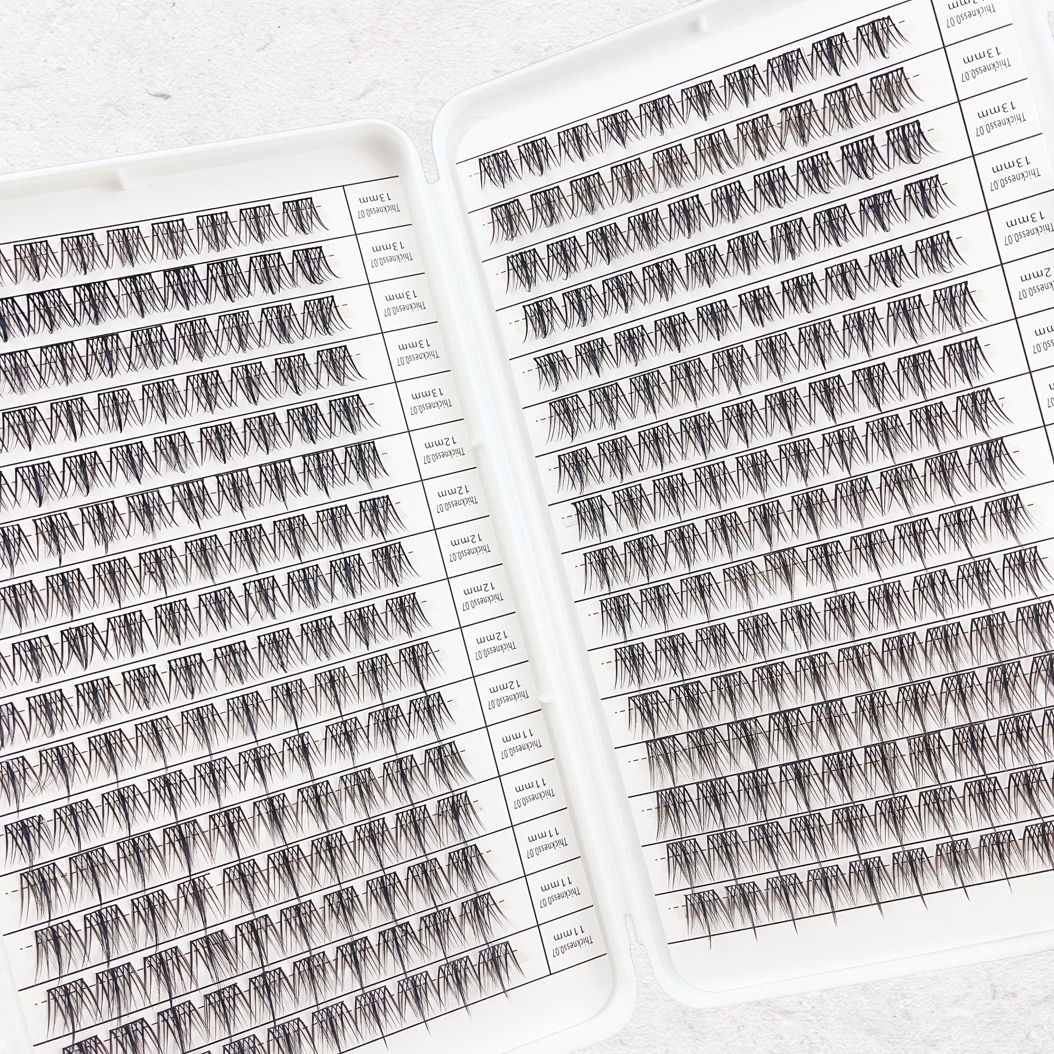 320 cluster eyelash book - DIY - đánh giá và giá Eyelash Extension Anime Style