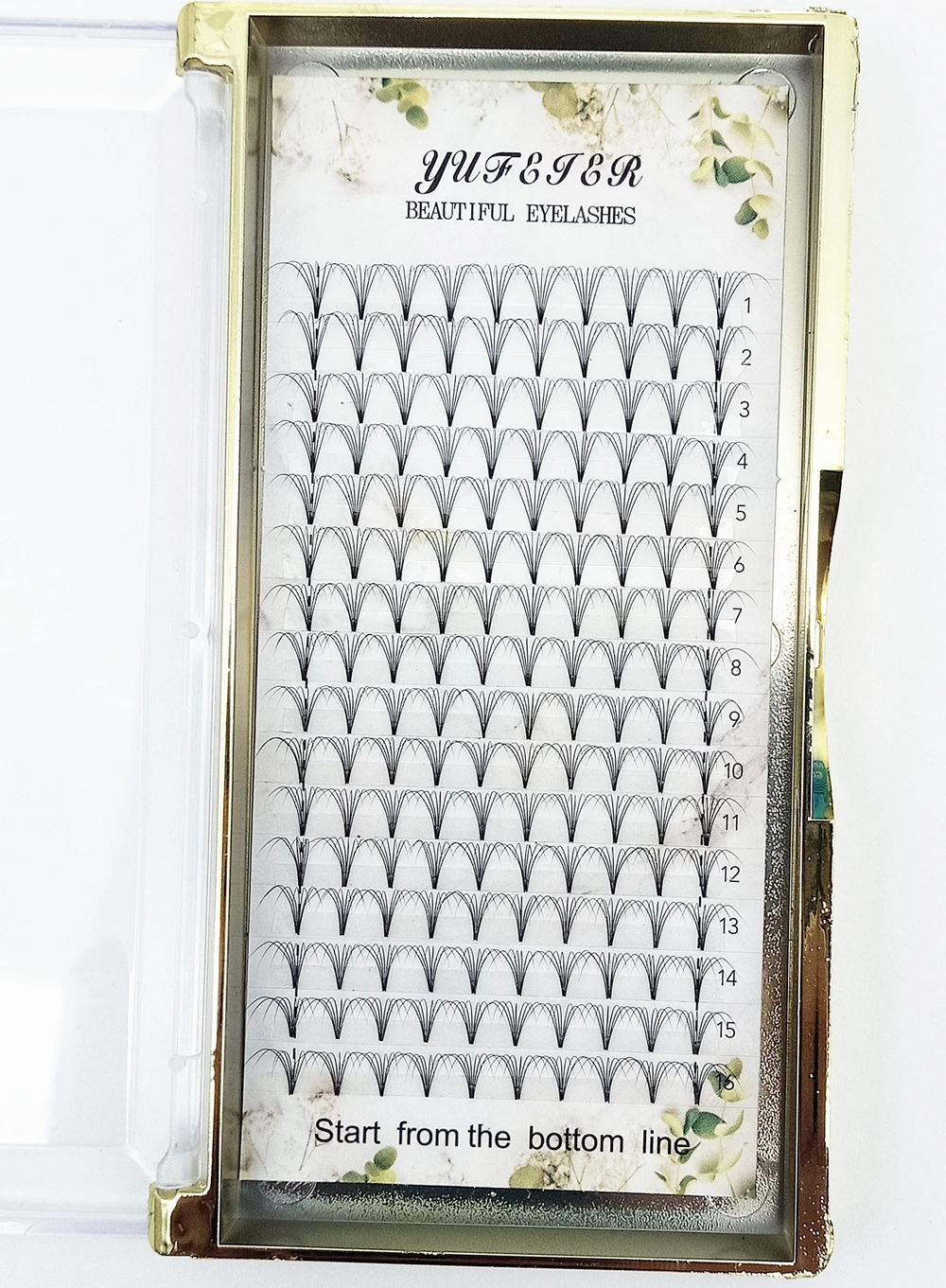 HBZGTLAD 16 Lines Premade Volu - đánh giá và giá Eyelash Extension Japan