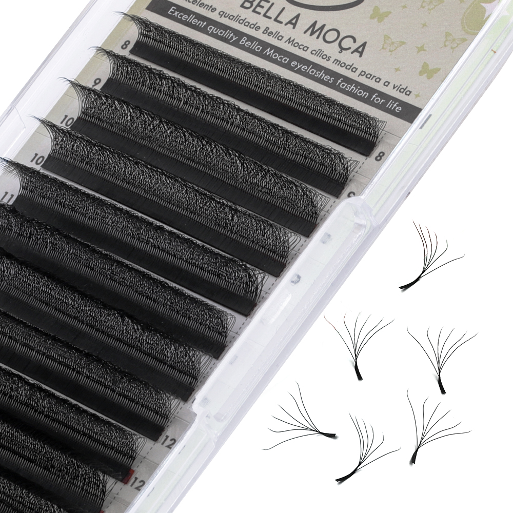 Bella moça 6D/7D/8D W Lash Ext - đánh giá và giá Eyelash Extension Supernatural